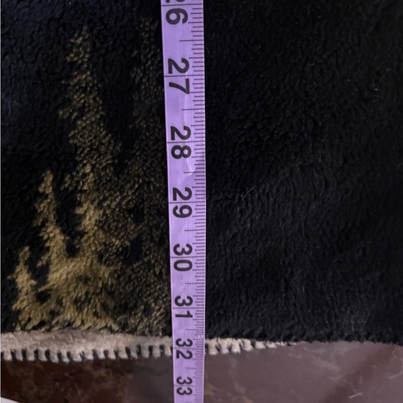 Vintage White Stag Cream and Black Teddy Jacket Deer Themed - Picture 10 of 11